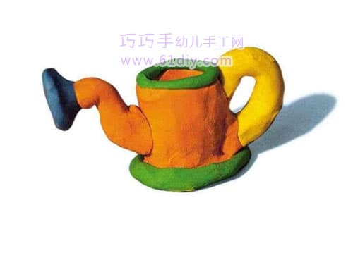 Plasticine works - watering can