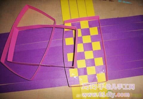 Children's handmade - paper basket