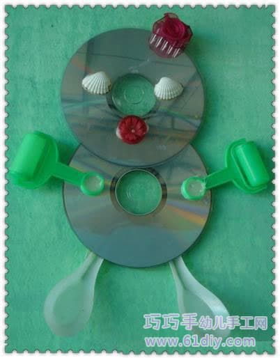 Disc handmade - little doll