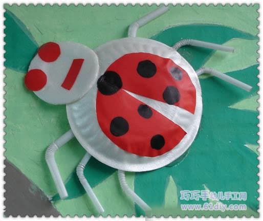 Disposable disposable bowls handmade - small ladybugs