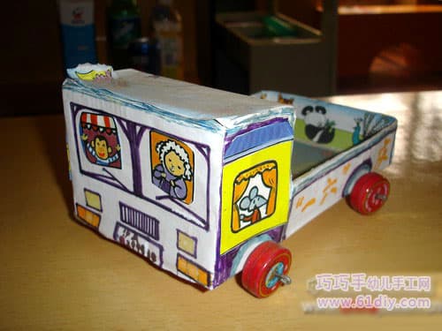 Children's Handmade - Carton Big Truck