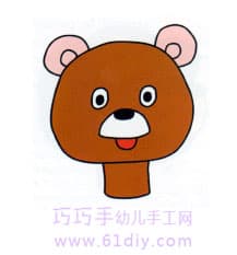 Bear avatar stick figure