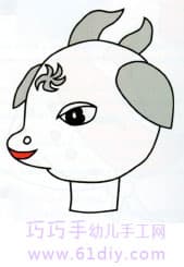 Animal avatar - lamb sketch
