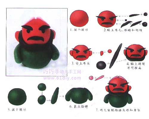 Journey to the West Characters Mud Tutorial - Sha Monk