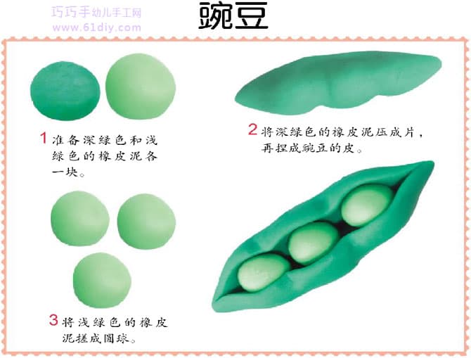 Children's Coloring Course - Pea