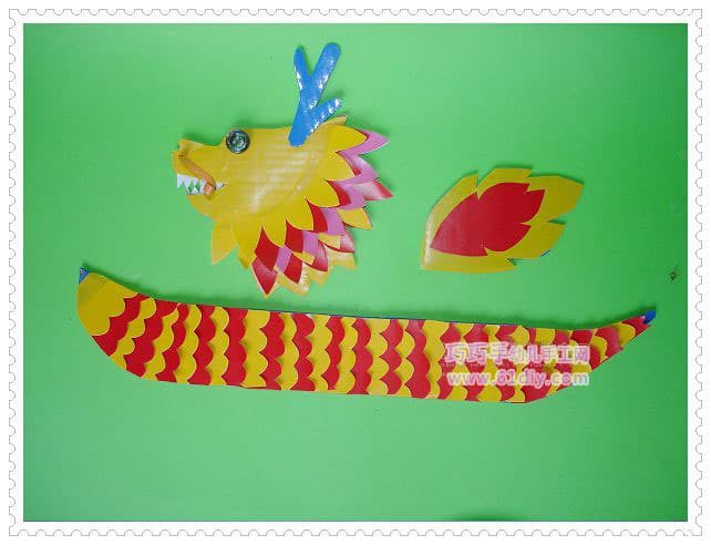 Kindergarten Dragon Boat Festival Handmade: Dragon Boat