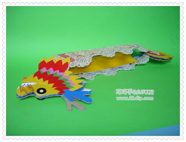 Kindergarten Dragon Boat Festival Handmade: Dragon Boat