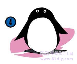 Eggshell little penguin