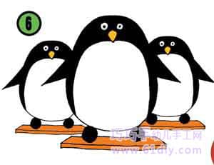 Eggshell little penguin