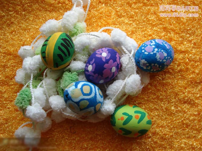 Egg painting (Easter hand)