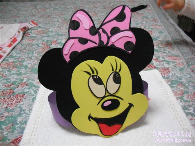 Minnie's head cover (kindergarten manual)