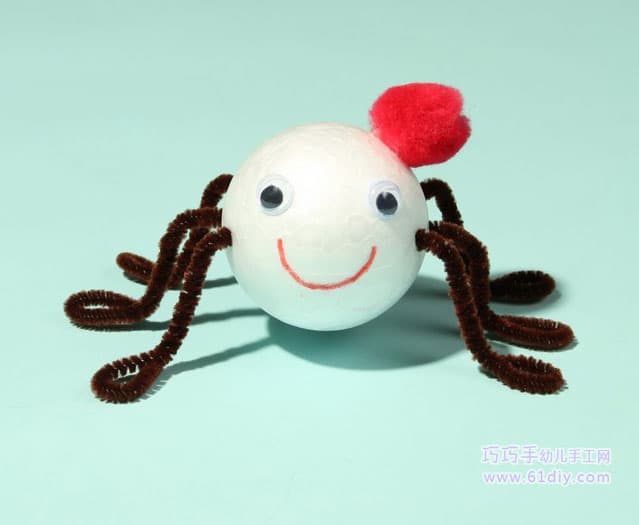 Spider doll (foam ball handmade)