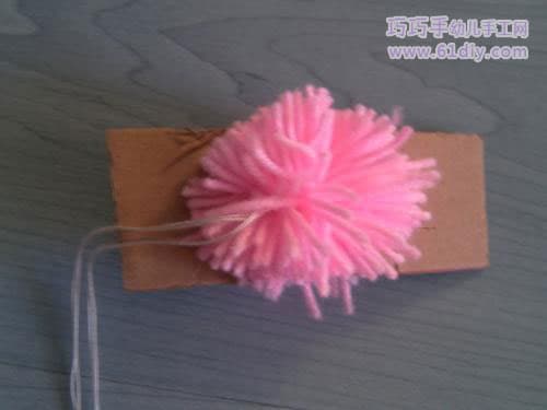 Handmade cute small pompoms