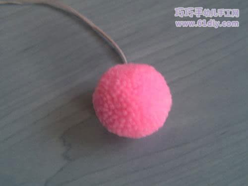 Handmade cute small pompoms
