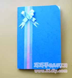 Handmade personalized notebook