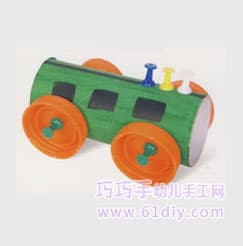 Vehicle manual - paper tube train