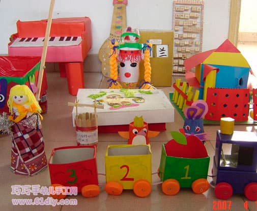 Children's handmade work