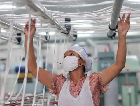 中国轻纺城传统市场夏季针织面料销量回缩