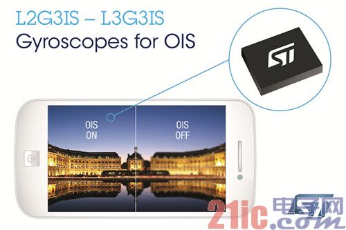 STMicroelectronics (ST) introduces new gyroscope