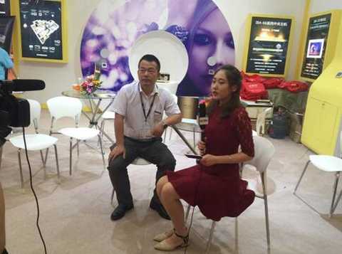 2017 Shanghai Smart Home Show, CCTV reporter interviewed IBA Aibier