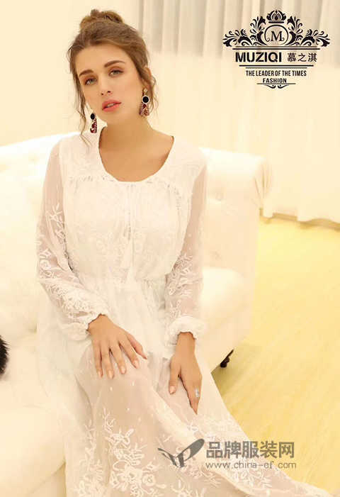MUZIQI Muzhiqi embroidery silk, don't want to drop the skirt