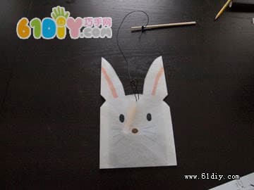 How to make a small rabbit lantern