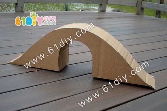 Cardboard handmade - bridge
