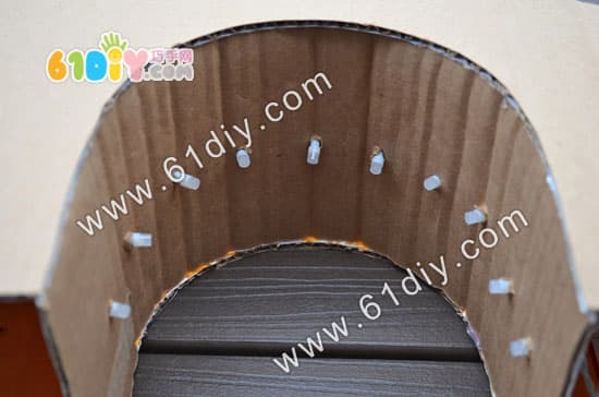 Cardboard handmade - bridge