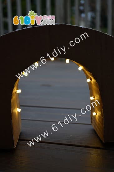 Cardboard handmade - bridge
