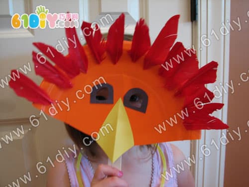 Tray turkey mask