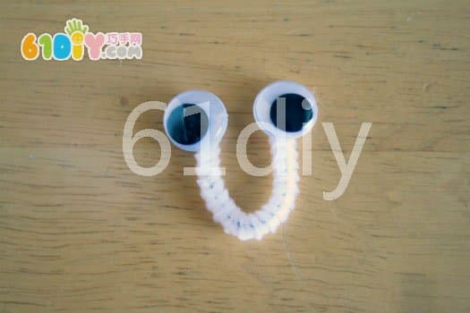 Simple activity eyes small handmade