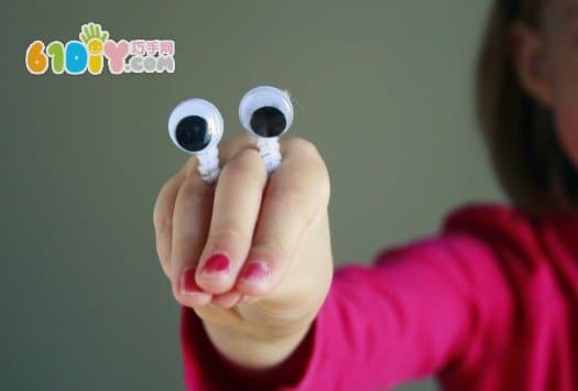 Simple activity eyes small handmade