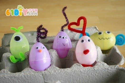 Easter eggshells change