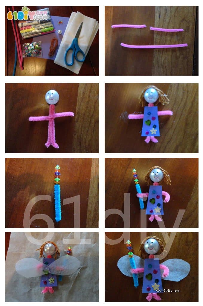 Fairy doll making tutorial