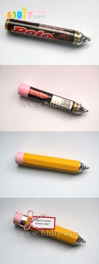 Small gift making - candy pencil