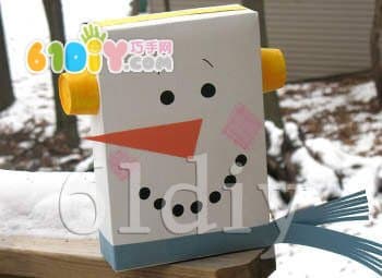 Winter Handmade - Carton Snowman