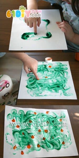 Finger painting