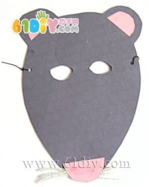 Little mouse mask handmade