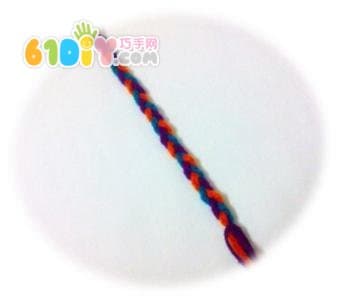 Wool Bracelet Weaving Tutorial