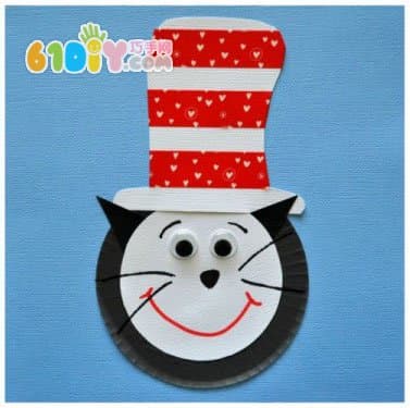 Paper tray handmade The Cat In The Hat