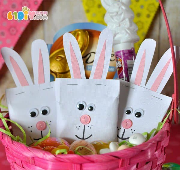 Easter Bunny Candy Box Handmade