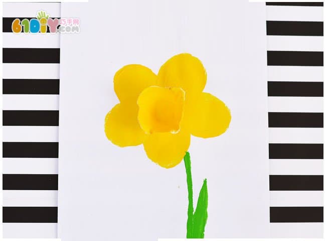 Handmade daffodils for women's day