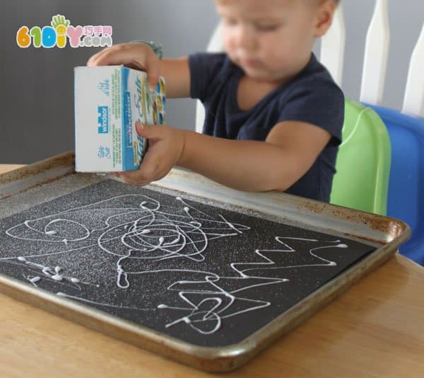 Children's creativity art of salt
