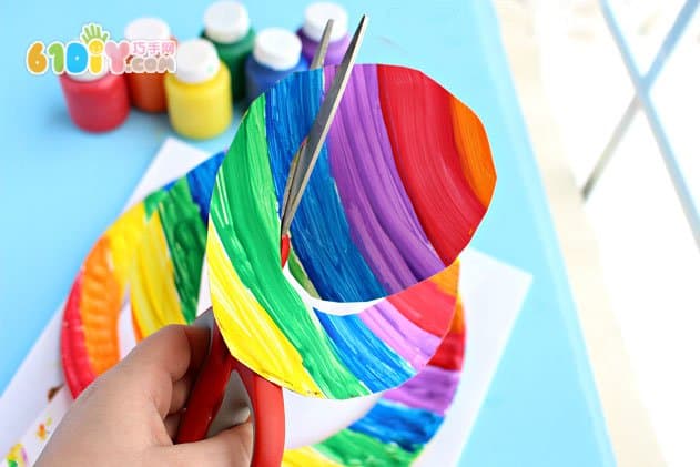 St. Patrick's Day handmade rainbow gold jar ornaments