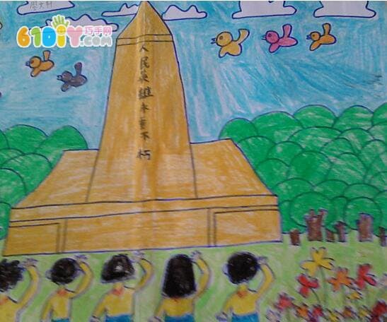 Children's paintings on the Ching Ming Festival