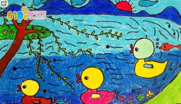 Children's paintings on the Ching Ming Festival