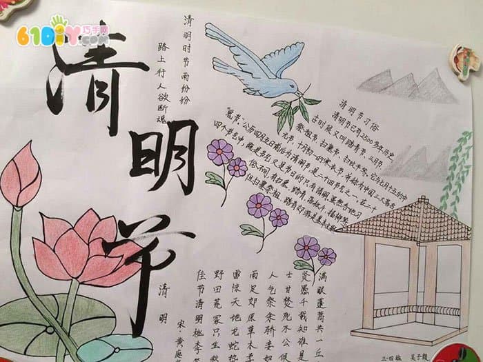 Ching Ming Festival Handwritten Newspaper