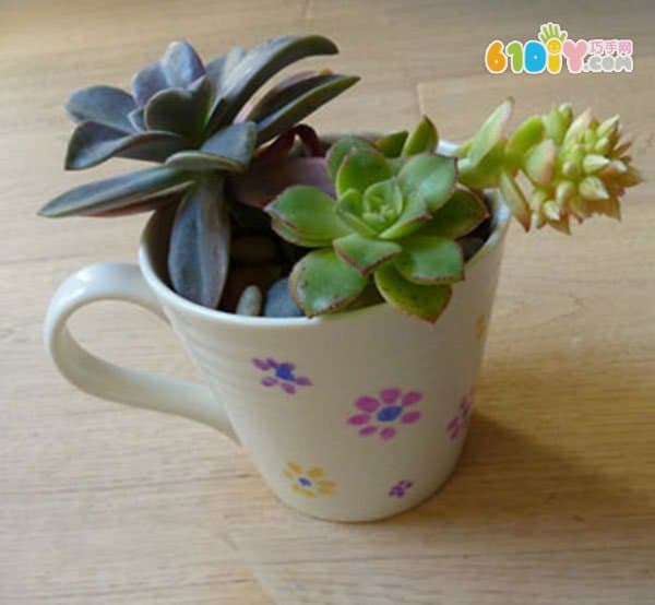 Children's DIY Mother's Day Flowerpot Gifts and Poetry