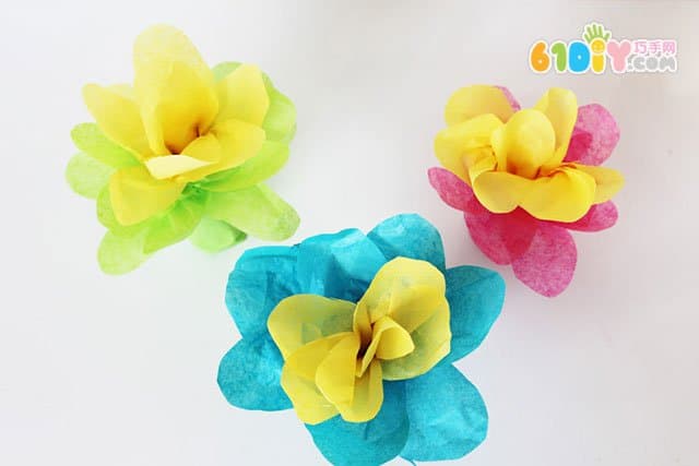 How to make simple Mother's Day handmade flowers for children