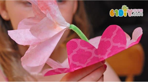 Children's handmade bouquets for mothers
